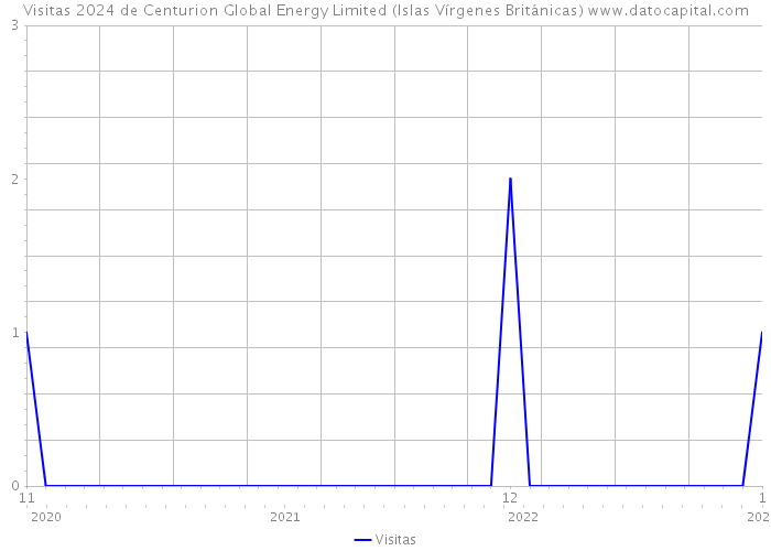 Visitas 2024 de Centurion Global Energy Limited (Islas Vírgenes Británicas) 