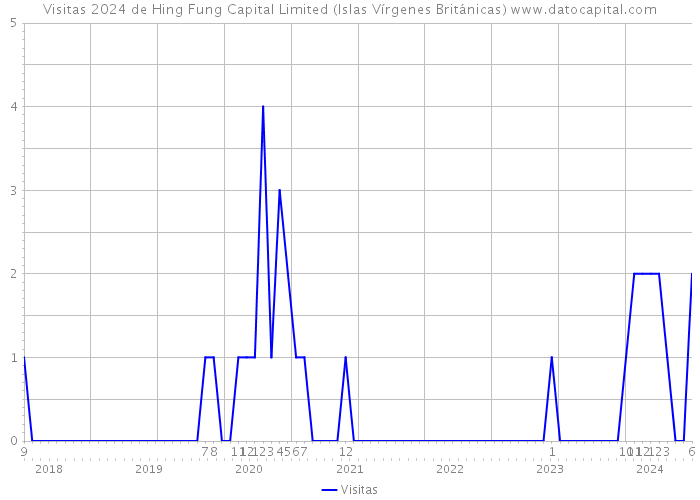 Visitas 2024 de Hing Fung Capital Limited (Islas Vírgenes Británicas) 