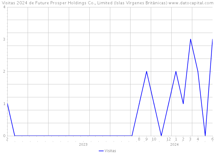 Visitas 2024 de Future Prosper Holdings Co., Limited (Islas Vírgenes Británicas) 
