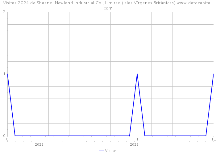 Visitas 2024 de Shaanxi Newland Industrial Co., Limited (Islas Vírgenes Británicas) 