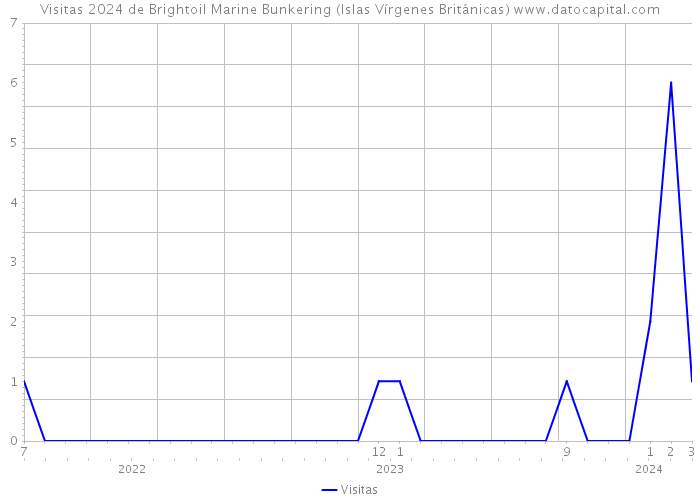 Visitas 2024 de Brightoil Marine Bunkering (Islas Vírgenes Británicas) 