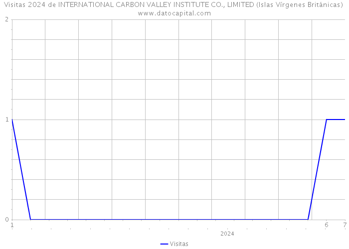 Visitas 2024 de INTERNATIONAL CARBON VALLEY INSTITUTE CO., LIMITED (Islas Vírgenes Británicas) 