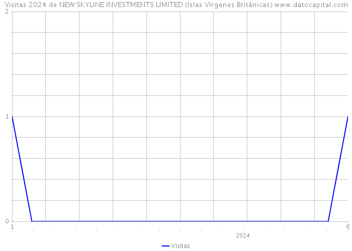 Visitas 2024 de NEW SKYLINE INVESTMENTS LIMITED (Islas Vírgenes Británicas) 