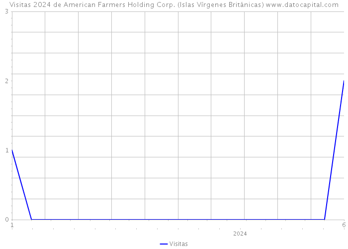 Visitas 2024 de American Farmers Holding Corp. (Islas Vírgenes Británicas) 