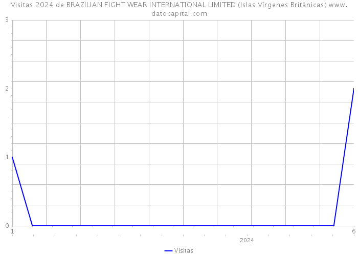 Visitas 2024 de BRAZILIAN FIGHT WEAR INTERNATIONAL LIMITED (Islas Vírgenes Británicas) 
