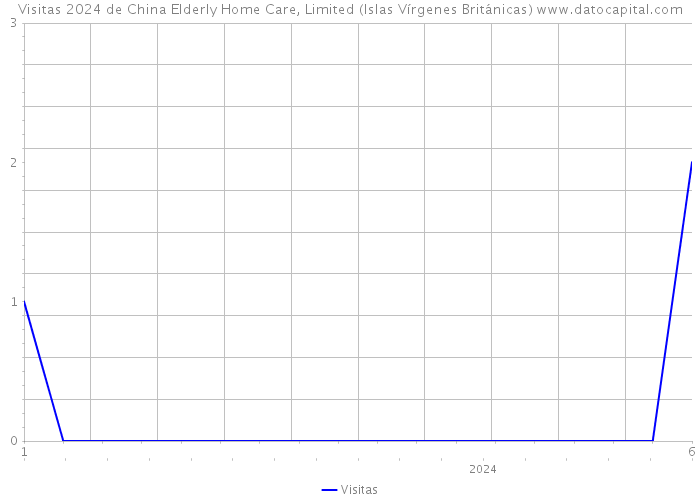Visitas 2024 de China Elderly Home Care, Limited (Islas Vírgenes Británicas) 