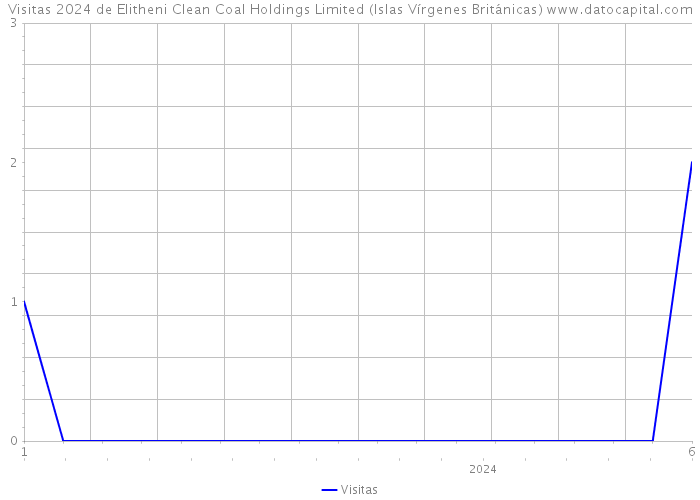 Visitas 2024 de Elitheni Clean Coal Holdings Limited (Islas Vírgenes Británicas) 