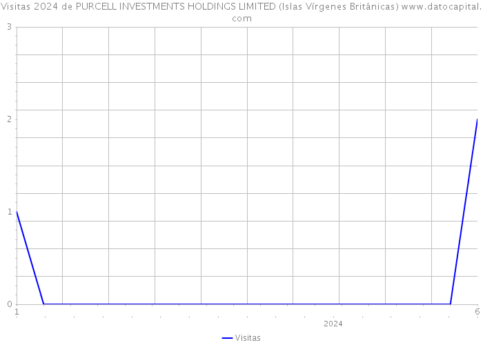 Visitas 2024 de PURCELL INVESTMENTS HOLDINGS LIMITED (Islas Vírgenes Británicas) 