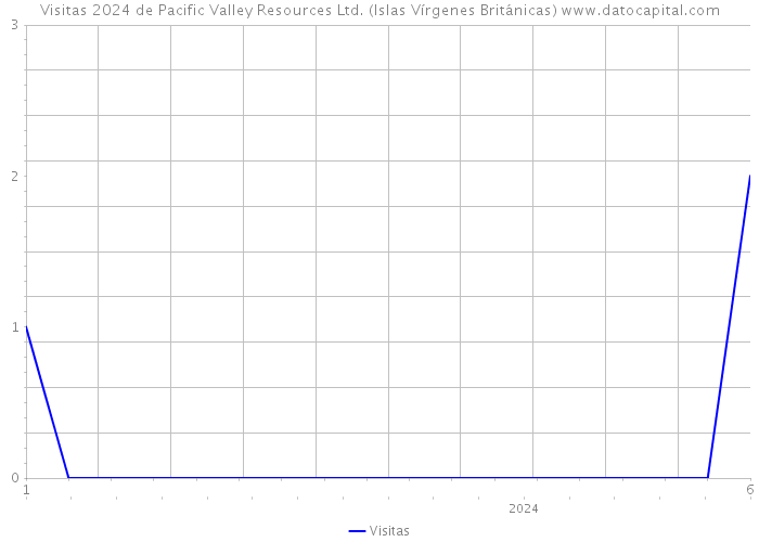 Visitas 2024 de Pacific Valley Resources Ltd. (Islas Vírgenes Británicas) 