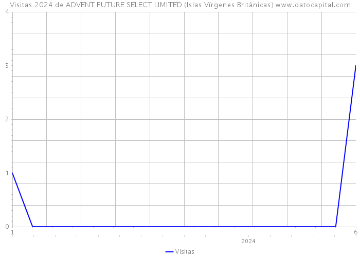Visitas 2024 de ADVENT FUTURE SELECT LIMITED (Islas Vírgenes Británicas) 
