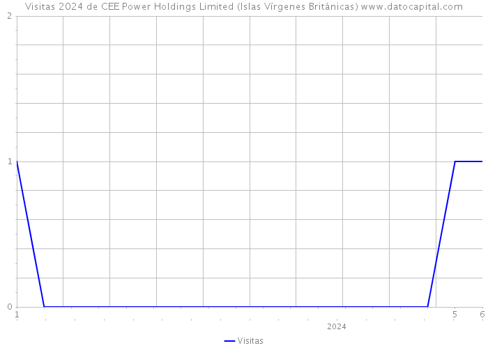 Visitas 2024 de CEE Power Holdings Limited (Islas Vírgenes Británicas) 