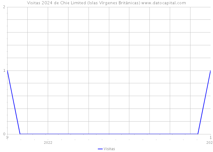 Visitas 2024 de Chie Limited (Islas Vírgenes Británicas) 
