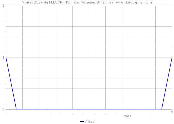 Visitas 2024 de FELCOR INC. (Islas Vírgenes Británicas) 