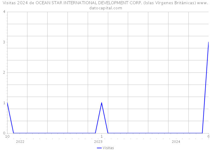 Visitas 2024 de OCEAN STAR INTERNATIONAL DEVELOPMENT CORP. (Islas Vírgenes Británicas) 