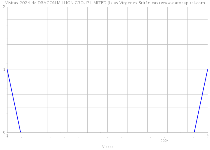 Visitas 2024 de DRAGON MILLION GROUP LIMITED (Islas Vírgenes Británicas) 