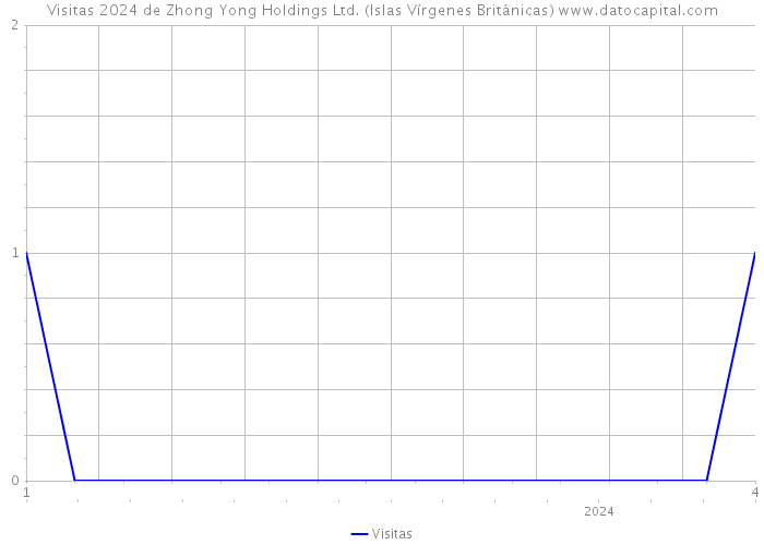 Visitas 2024 de Zhong Yong Holdings Ltd. (Islas Vírgenes Británicas) 