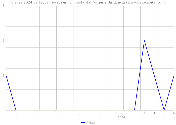 Visitas 2024 de Jiayue Investment Limited (Islas Vírgenes Británicas) 