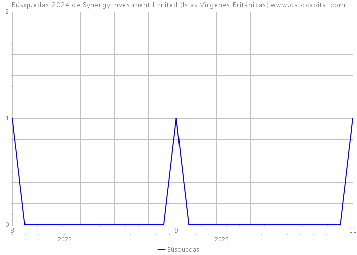 Búsquedas 2024 de Synergy Investment Limited (Islas Vírgenes Británicas) 
