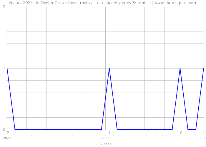 Visitas 2024 de Ocean Group Investments Ltd. (Islas Vírgenes Británicas) 