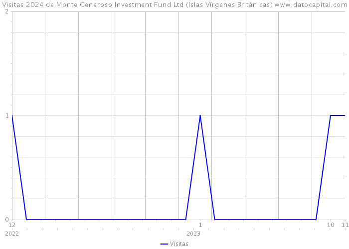 Visitas 2024 de Monte Generoso Investment Fund Ltd (Islas Vírgenes Británicas) 