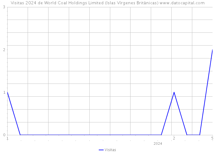 Visitas 2024 de World Coal Holdings Limited (Islas Vírgenes Británicas) 