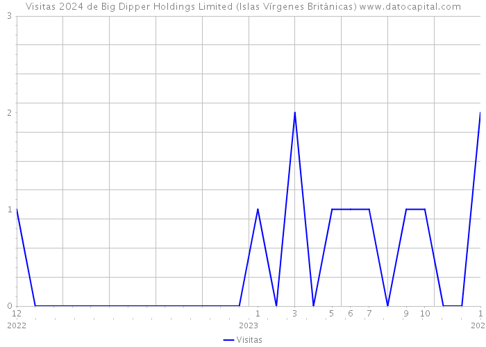 Visitas 2024 de Big Dipper Holdings Limited (Islas Vírgenes Británicas) 