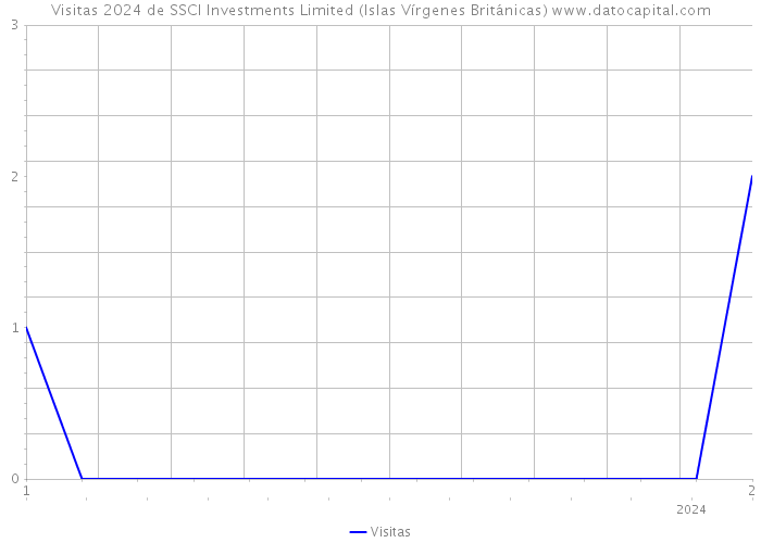 Visitas 2024 de SSCI Investments Limited (Islas Vírgenes Británicas) 