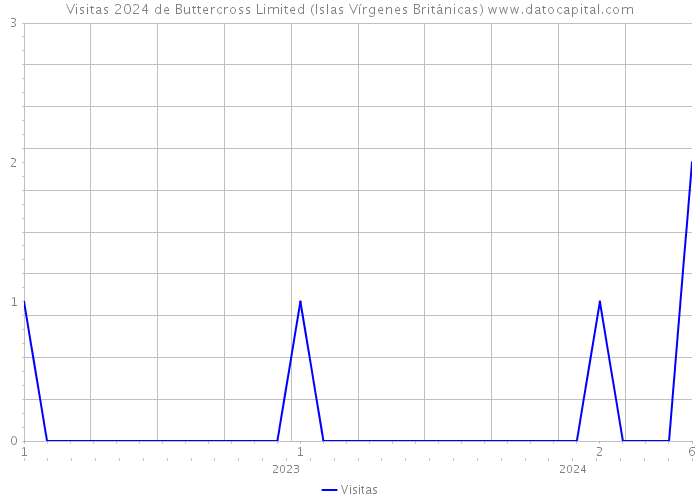 Visitas 2024 de Buttercross Limited (Islas Vírgenes Británicas) 