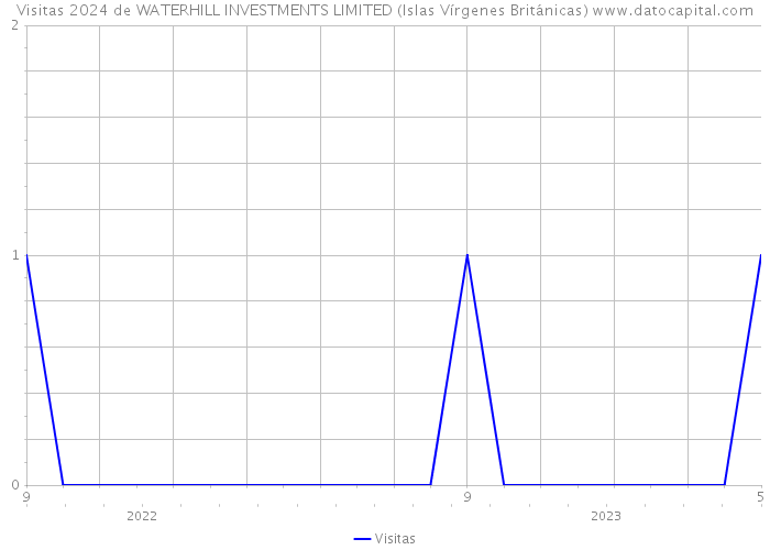 Visitas 2024 de WATERHILL INVESTMENTS LIMITED (Islas Vírgenes Británicas) 