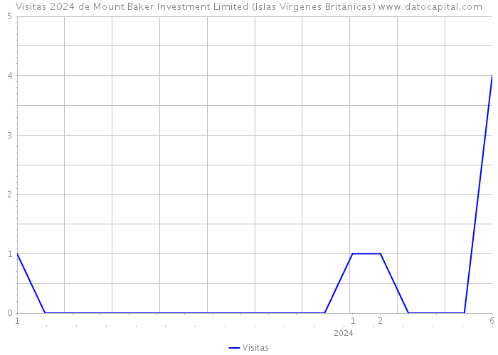 Visitas 2024 de Mount Baker Investment Limited (Islas Vírgenes Británicas) 