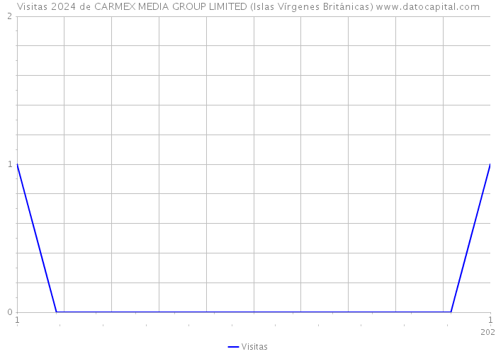 Visitas 2024 de CARMEX MEDIA GROUP LIMITED (Islas Vírgenes Británicas) 