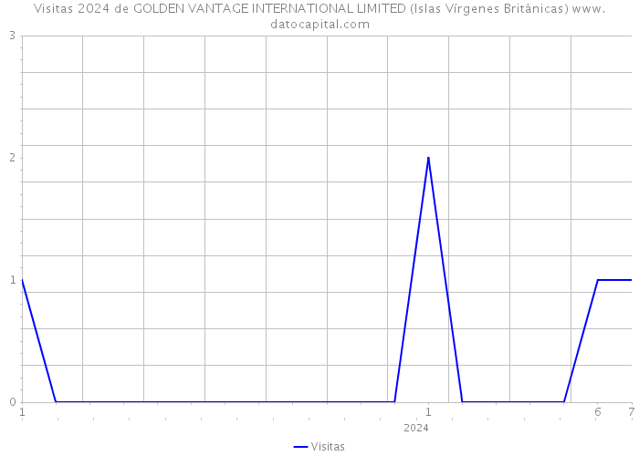 Visitas 2024 de GOLDEN VANTAGE INTERNATIONAL LIMITED (Islas Vírgenes Británicas) 