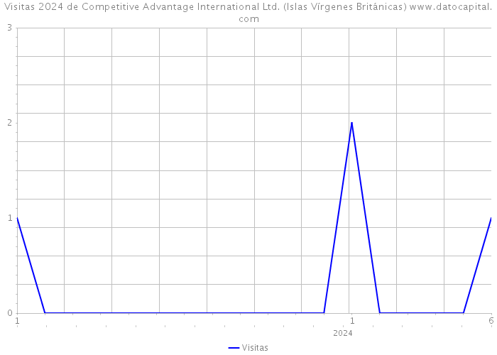 Visitas 2024 de Competitive Advantage International Ltd. (Islas Vírgenes Británicas) 