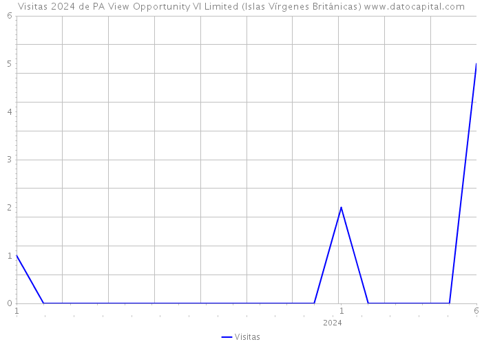 Visitas 2024 de PA View Opportunity VI Limited (Islas Vírgenes Británicas) 