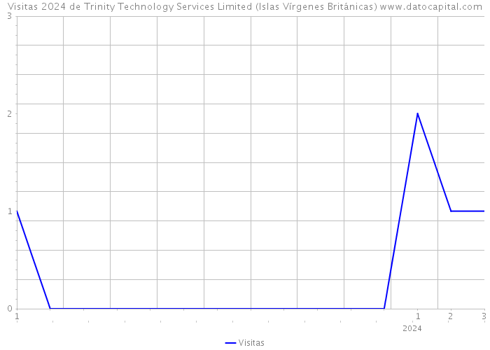 Visitas 2024 de Trinity Technology Services Limited (Islas Vírgenes Británicas) 