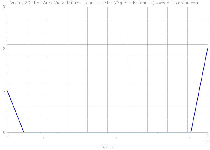 Visitas 2024 de Aura Violet International Ltd (Islas Vírgenes Británicas) 