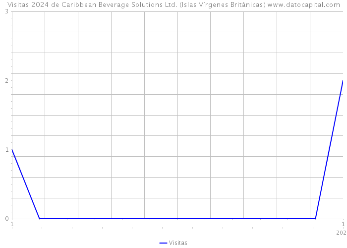 Visitas 2024 de Caribbean Beverage Solutions Ltd. (Islas Vírgenes Británicas) 