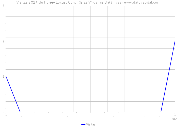 Visitas 2024 de Honey Locust Corp. (Islas Vírgenes Británicas) 