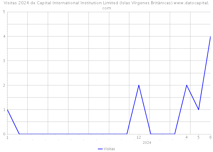Visitas 2024 de Capital International Institution Limited (Islas Vírgenes Británicas) 