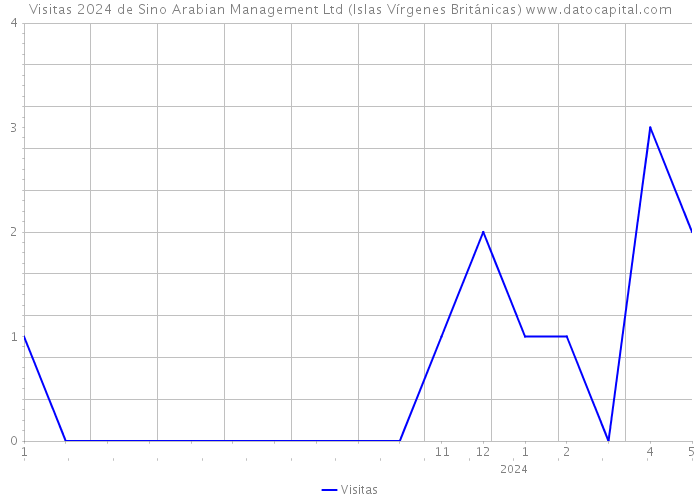 Visitas 2024 de Sino Arabian Management Ltd (Islas Vírgenes Británicas) 