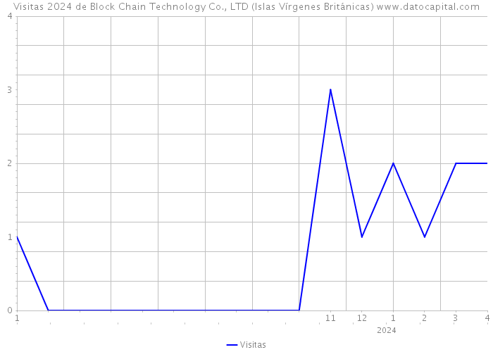Visitas 2024 de Block Chain Technology Co., LTD (Islas Vírgenes Británicas) 