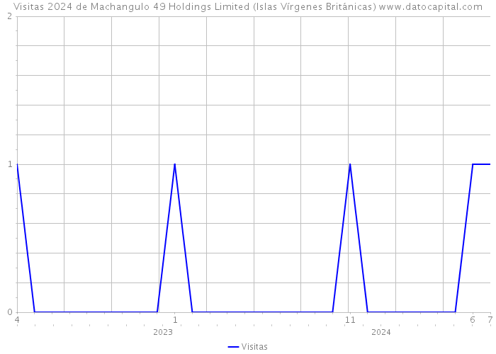 Visitas 2024 de Machangulo 49 Holdings Limited (Islas Vírgenes Británicas) 