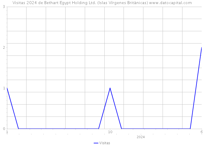 Visitas 2024 de Bethart Egypt Holding Ltd. (Islas Vírgenes Británicas) 