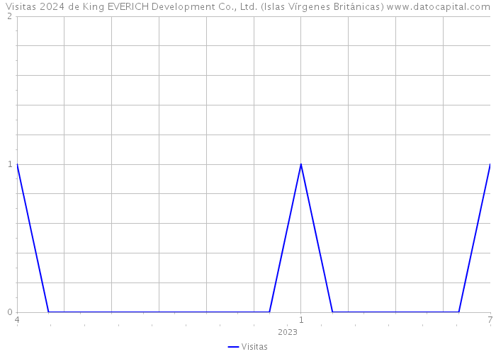 Visitas 2024 de King EVERICH Development Co., Ltd. (Islas Vírgenes Británicas) 