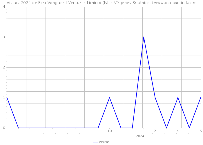 Visitas 2024 de Best Vanguard Ventures Limited (Islas Vírgenes Británicas) 