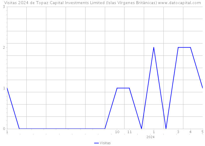 Visitas 2024 de Topaz Capital Investments Limited (Islas Vírgenes Británicas) 