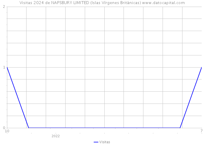 Visitas 2024 de NAPSBURY LIMITED (Islas Vírgenes Británicas) 