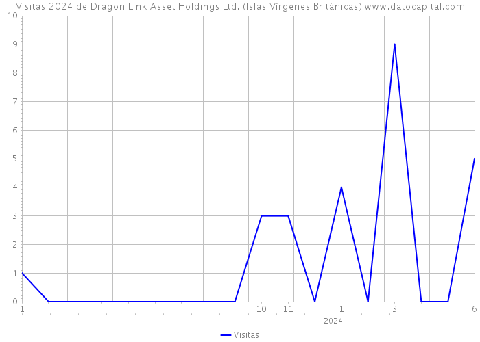 Visitas 2024 de Dragon Link Asset Holdings Ltd. (Islas Vírgenes Británicas) 