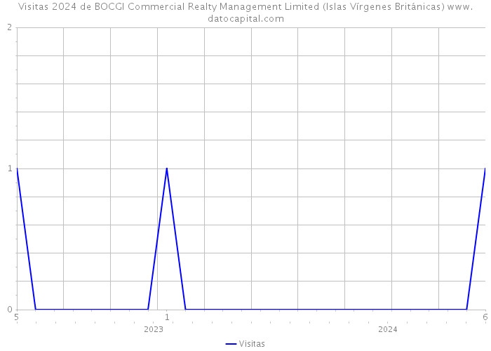 Visitas 2024 de BOCGI Commercial Realty Management Limited (Islas Vírgenes Británicas) 