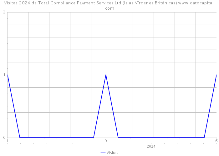 Visitas 2024 de Total Compliance Payment Services Ltd (Islas Vírgenes Británicas) 